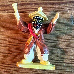 Vintage Korean Eunyul Talchum Dance Drama Figure 3" Theater Collectible